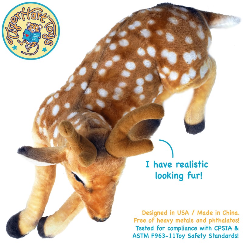 TigerHart Dorbin The Deer - 21 Inch Stuffed Animal Plush