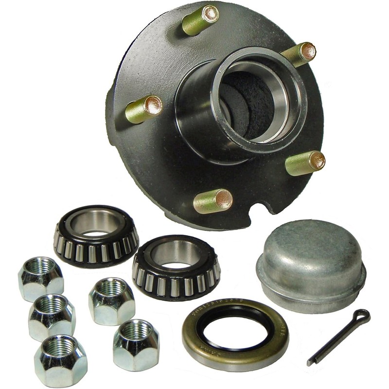 Rigid Hitch Pre-Greased Trailer Hub Kit (RHI-150-PG) 5 Bolt on