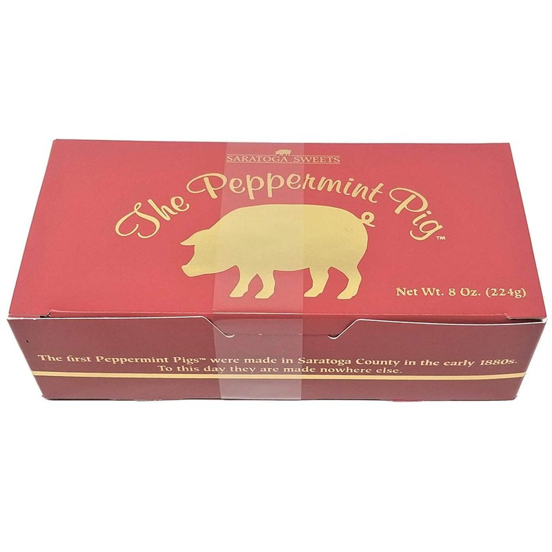 Peppermint Pig Family Holiday Candy Tradition and Gift Set