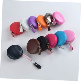 Hohopeti Flexible Measuring Tape Case 1m Plastic Retractable for Tailors Home Use