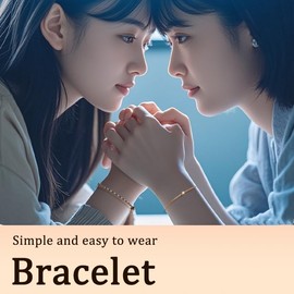 Best Friend Birthday Gifts for Women Bracelet Friendship Graduation Gifts Long Distance Bestie Gift Wedding Gift for Friend Female Bestfriend Bracelets for 2 Christmas Present for Best Friends Besties