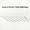 8pc Soft & Invisible Ring Size Adjuster for Loose Rings