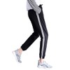Muxuryee Women's Jersey Jogger Pants, Bottoms, Side Stripes, Sportswear, Women's