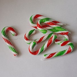 MINI PEPPERMINT CHRISTMAS CANDY CANES 250g (approx. 50 PCS)