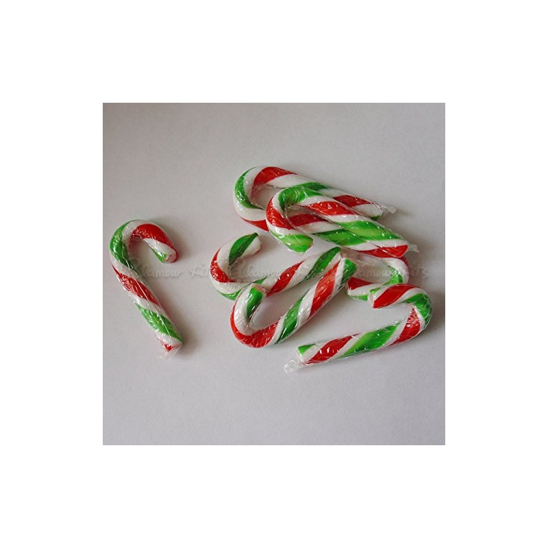 MINI PEPPERMINT CHRISTMAS CANDY CANES 250g (approx. 50 PCS)