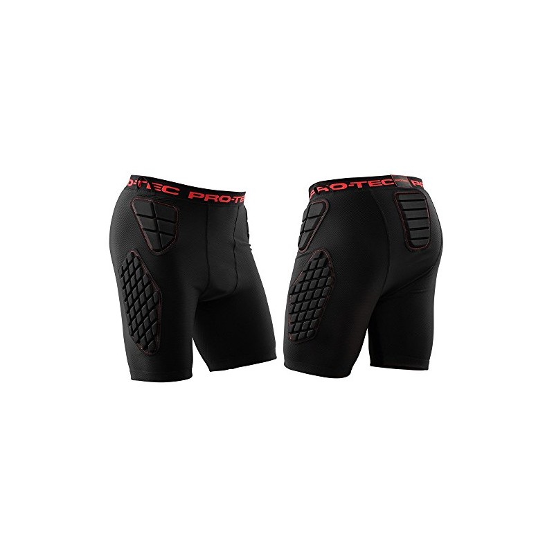Pro-tec Herren Hip Pad, black, L, VEUOBLK