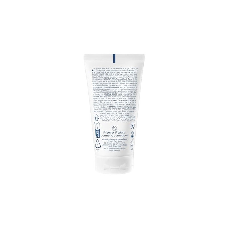 Ducray Keracnyl Repair, Crema Nutritiva, 50ml