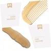 Baluue Natural Ox Horn Hair Comb Large for Women Static