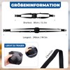 Suitcase Strap, Luggage Strap Strap, Elasticity Suitcase Strap, Cross, Black
