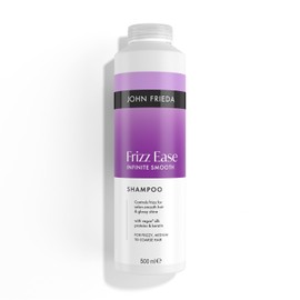 John Frieda Frizz Ease Infinite Smooth Shampoo 500ml. Shampoo for Frizzy Hair Care, Anti Humidity Support and Soft Sleek Finish