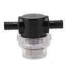 Water Pump Strainer ABS G1/4 Pump Twist On Strainer Irrigation