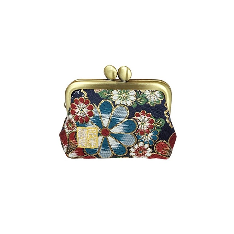 [Senitosuin] Nishijin Textile Brocade Wallet/Coin Purse (Lined), Gorgeous