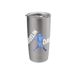 Javelin Thrower Father Javelin Dad Javelin Throw Dad Stainless Steel Insulated Tumbler