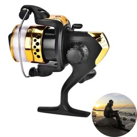 SSyang Surf Fishing Reel, Spinning Reels for Saltwater and Freshwater, Lightweight Smooth Spinning Reels, Spinning Fishing Reels for Saltwater Freshwater, with Line, Suitable for Professional Outdoor