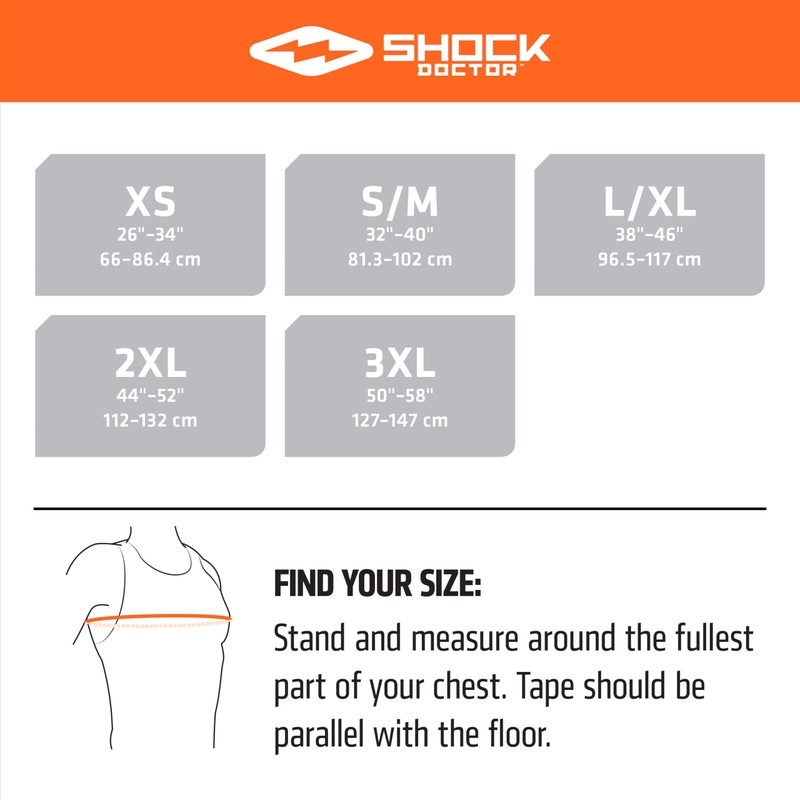 Shock Doctor Shoulder Support (Black, Large/X-Large)