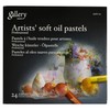 MUNGYO Gallery Artists' Soft Oil Pastels, 24 Assorted Colors -