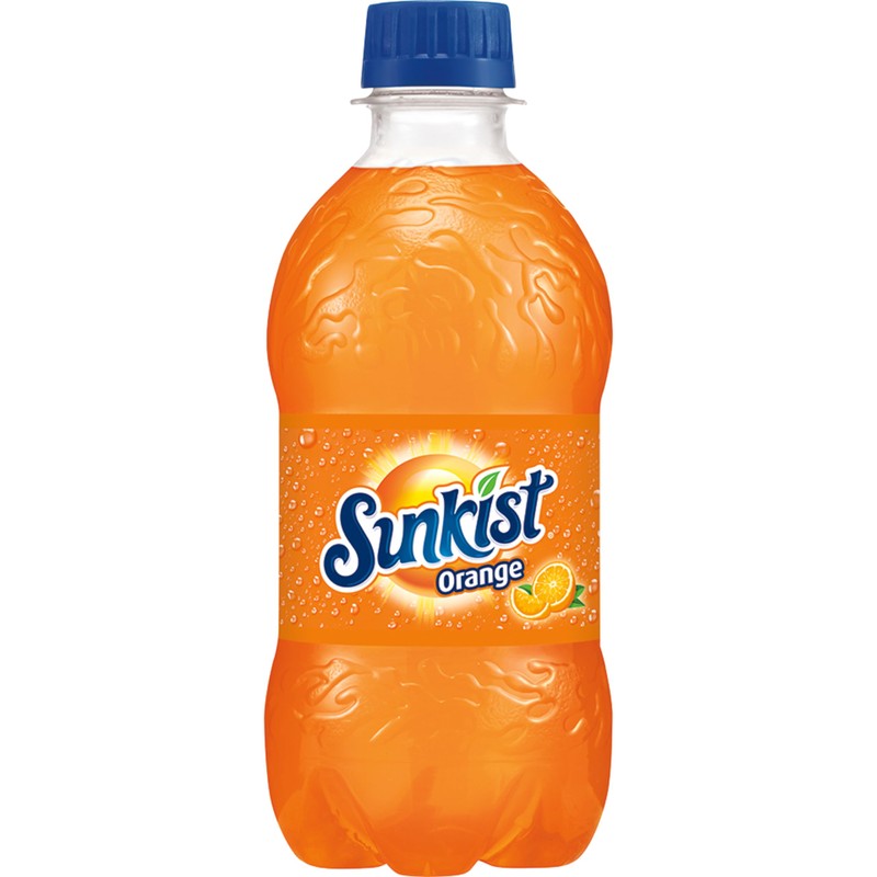 Sunkist Orange Soda, 12 fl oz bottles, 8 pack