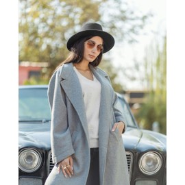 Teardrop Sunglasses for Men and Women, Polarized Fashionable, Black, For Driving, [A3] Gradient Brown