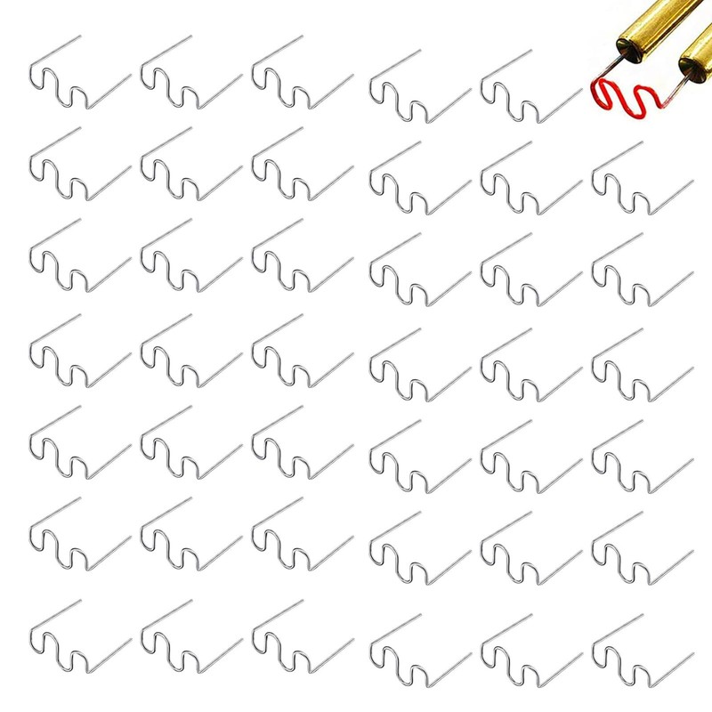 1000pcs Plastic Welder Staples,0.6mm Plastic Welding Staples,Wave Hot Staple Welding