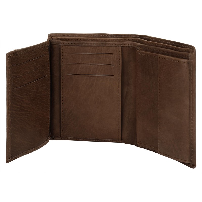 bruno banani 022002 Genuine Leather Wallet for Men, Women, Space-Optimised,