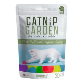 Multipet Catnip Garden Catnip Puffs 20ct Bag, Assorted