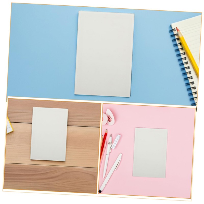 SHINEOFI 20pcs Brushed Aluminum Sublimation Blanks DIY Photo Frame Sheets