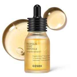 COSRX - Ampolla ligera de propóleo al 73% para pieles sensibles, líneas finas, 1.01 onzas líquidas | Glow Boosting Hydrating Essence, Uneven Skin Tone, Texture Care, Honey Nourishment, Korean Skin Care