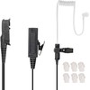 Hoornie Radio Headset Compatible with Motorola | Kevlar Reinforced Cable