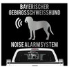 siviwonder Bavarian Mountain Welding Dog Noise Alarm System Car Sticker