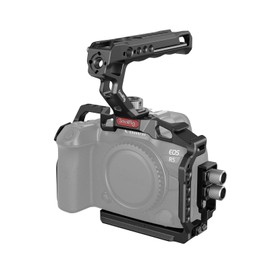 SMALLRIG Cage Kit for Canon R5/R6/R5 C, Camera Handheld Kit with Top Handle and Cable Clamp - 3830