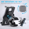 KDD Soporte Tableta Bicicleta, Base Teléfono - Soporte para Manillar