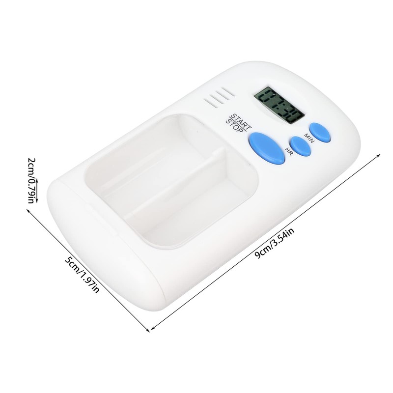 Smart Pill Dispenser, 3 Buttons 2 Grid Easy Operation Automatic