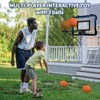 QDRAGON Mini Basketball Hoop, Over The Door Indoor, with 3