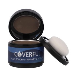 Engrosador de Cabello Rellenador de Barba Maquillaje Temporal Instantaneo Cubre Canas (Café oscuro)