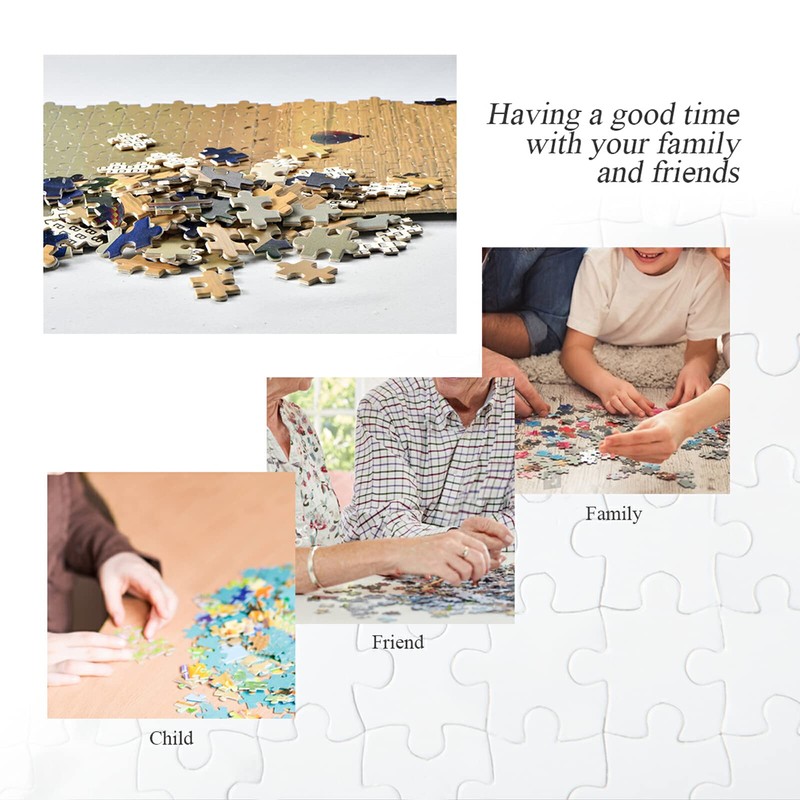 PDZRMY Rustic American Flag Board Jigsaw Puzzle for Adults 1000