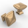 Coinkoly 10 Pack Champagne Bronze Square Dresser Knobs and Pulls