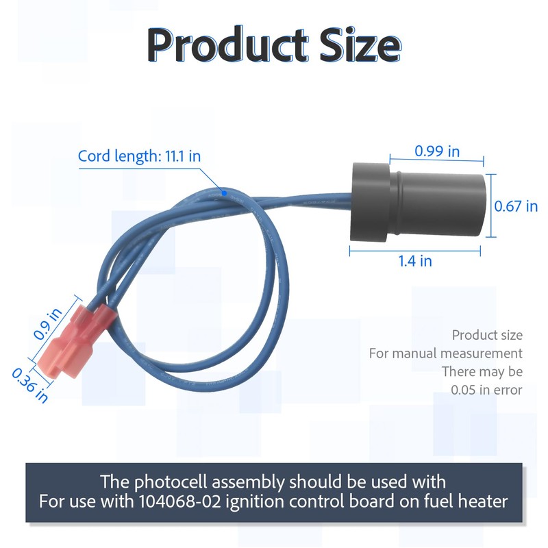 PP236 Photocell Kit Replaces Reddy Kerosene Heaters M16656-24