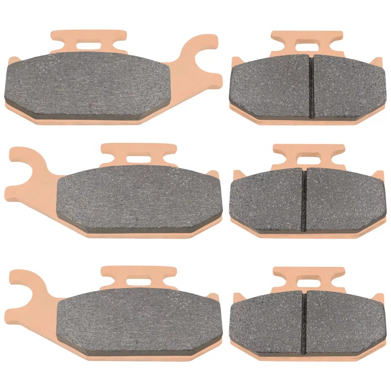 Caltric Brake Pads for CanAm Outlander 800 4X4 Front Rear