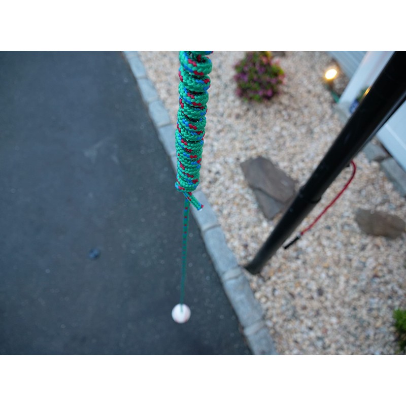 The Hitting Rope Baseball Adjustable Batting Training System - Combines