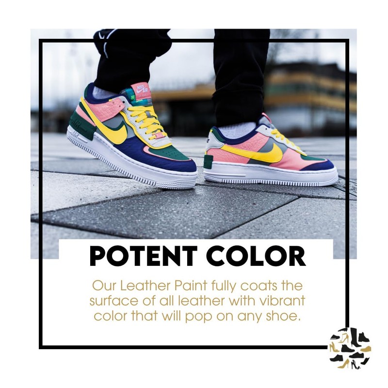 Shoe Clinic Leather Paint (White, 50ml)