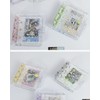 DELUXEFOX Sticker Pad, Transparent, Star Pattern, A8, Girls, Mini, 3