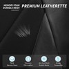 Airy Cool Memory Foam Seat Covers, Leather Mesh Thick Car