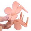 Big Hair Claw Clips, Flower Hair Clips, Double- Locked Hair