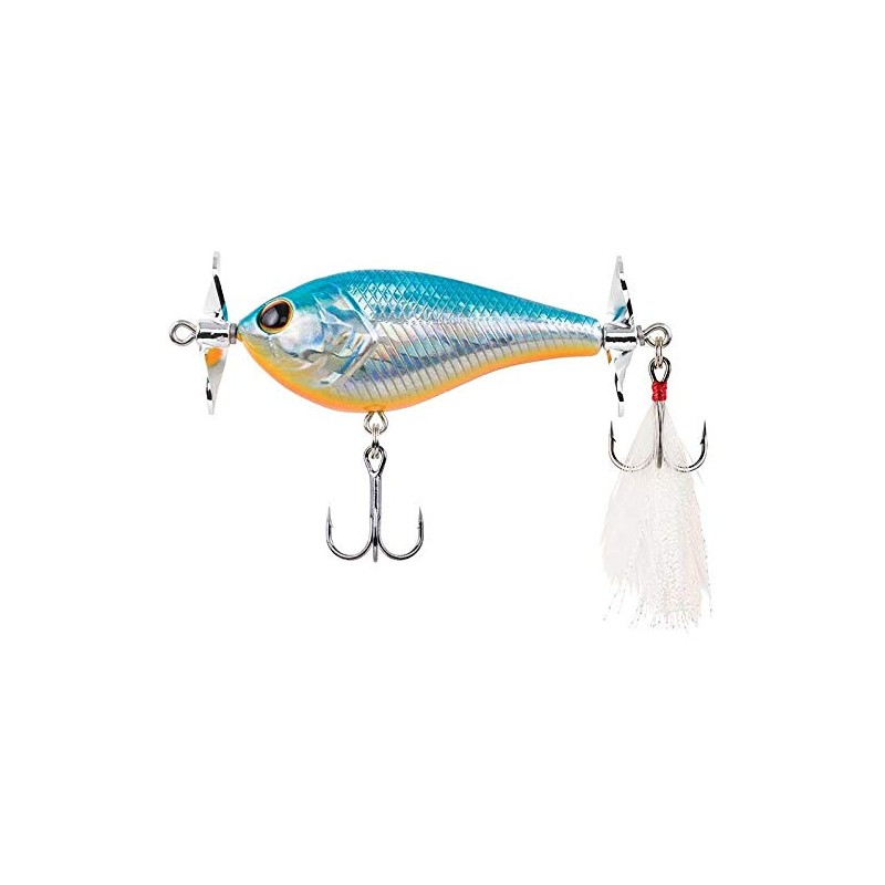 Berkley Spin Bomb Fishing Bait 60, 2/5 oz, Orange Blue,
