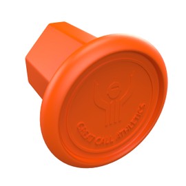 Great Call Athletics 4 Pack Lacrosse Butt Ends (Orange)
