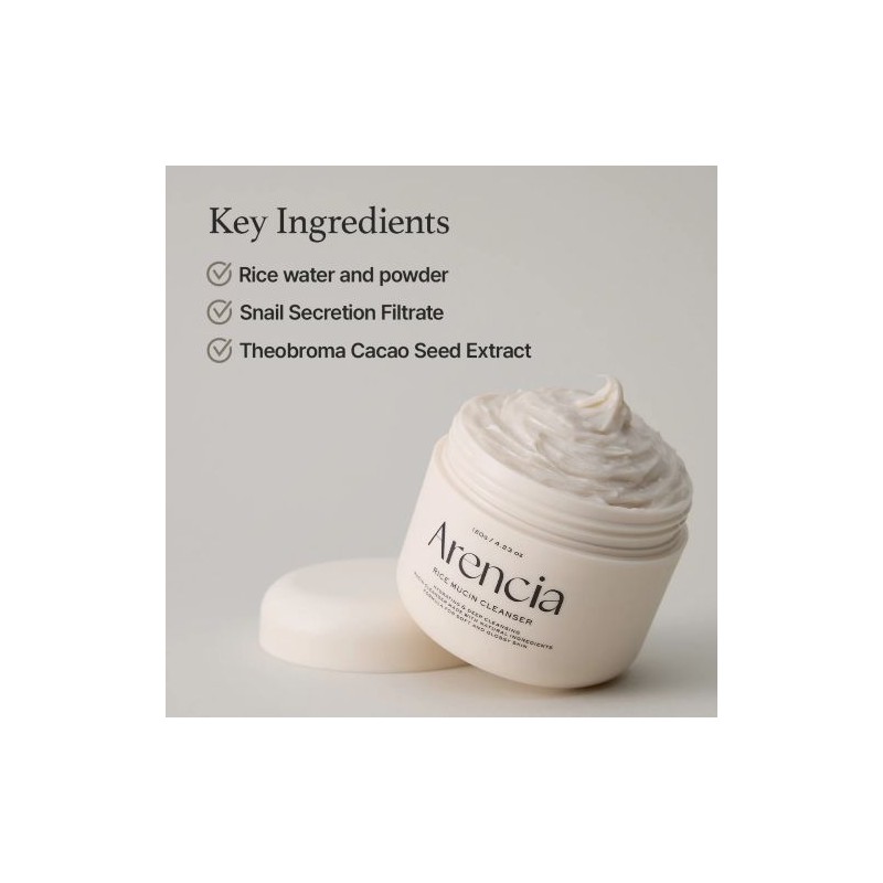 ARENCIA [ARENCIA]*renewal* Rice Mucin Cleanser 120g