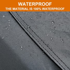 kayme Kayme 7 Layers Heavy Duty Car Cover Waterproof All Weather, Full Exterior Cover Outdoor Snow Sun Uv Protection with Zipper for Automobiles, Universal Fit for Sedan (186 to 193 Inch)