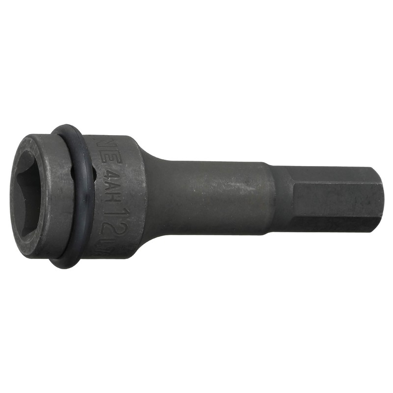 Tone 4AH-12L75 Semi-Long Hexagon Socket for Impact, 1/2 inch (12.7