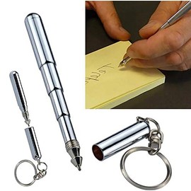 geo-versand Telescopic Ballpoint Pen Key Ring Pen Geocaching Top