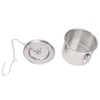 Seasoning Strainer with Hanging Chain Stainless Steel Tea Balls Filter